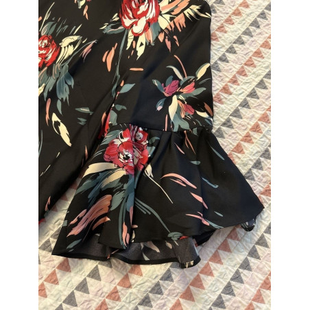 LA DOUBLEJ Kleid midi Print floral XL NEU Pre-owned Designer Secondhand Luxurylove