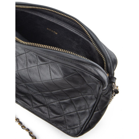 CHANEL CC Camera Tassel Bag vintage schwarz Pre-owned Designer Secondhand Luxurylove