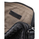 BOTTEGA VENETA Intrecciato Unisex Crossbody Bag Straussenleder