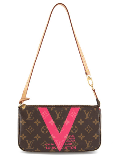LOUIS VUITTON V Pochette Bag
