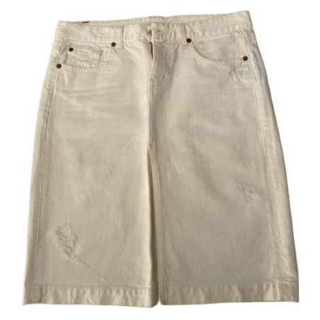 7 FOR ALL MANKIND Denim skirt - Pre-loved Designer Second Hand | LUXURYLOVE
