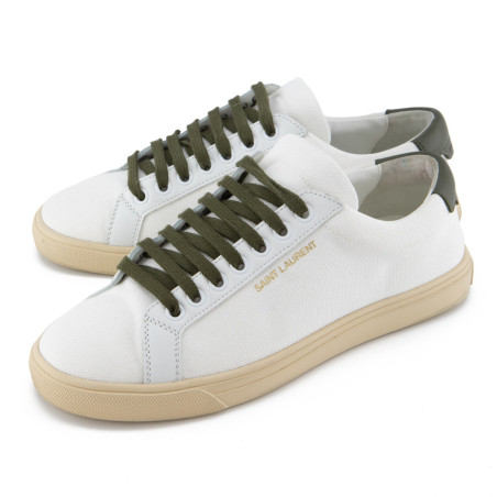 SAINT LAURENT Court SL/06 Sneakers 38 Pre-owned Designer Secondhand Luxurylove