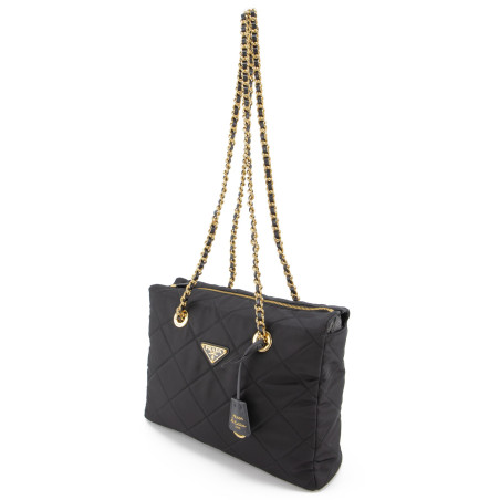 PRADA Re-Edition 1995 Chaîne Bag medium - Pre-loved Designer Second Hand | LUXURYLOVE