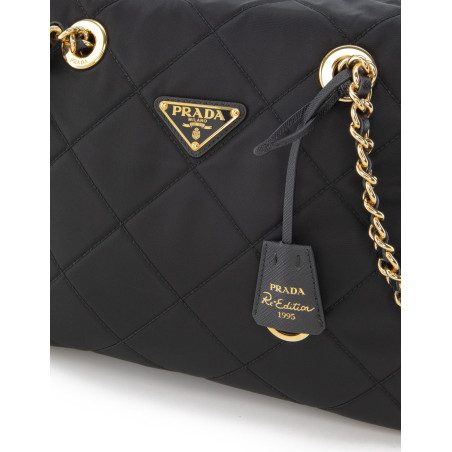 PRADA Re-Edition 1995 Chaîne Bag medium - Pre-loved Designer Second Hand | LUXURYLOVE