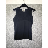 Strick top schwarz