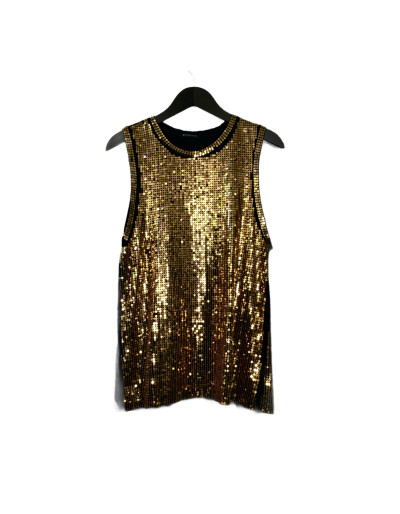BALMAIN Sequins top 2010 - Pre-loved Designer Second Hand | LUXURYLOVE