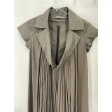 BOTTEGA VENETA Kleid plissiert mit Kragen 38IT Pre-owned Designer Secondhand Luxurylove