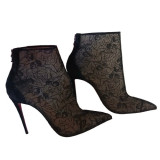 CHRISTIAN LOUBOUTIN Stiefeletten Spitze 40.5 Pre-owned Designer Secondhand Luxurylove
