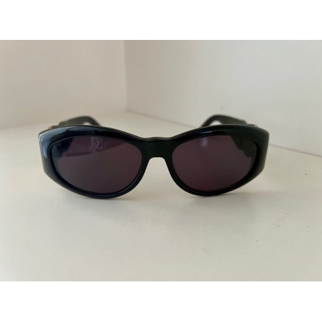 VERSACE Medusa Sonnenbrille schwarz gold  Pre-owned Designer Secondhand Luxurylove