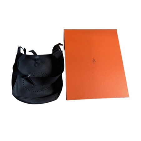 HERMÈS Évelyne III 33 noir crossbody Tasche  Pre-owned Designer Secondhand Luxurylove