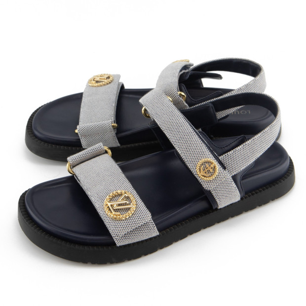 LOUIS VUITTON LV Sunset Comfort sandals - Pre-loved Designer Second Hand | LUXURYLOVE
