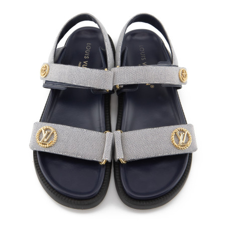 LOUIS VUITTON LV Sunset Comfort sandals - Pre-loved Designer Second Hand | LUXURYLOVE