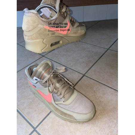 OFF-WHITE Airmax 90 desert ore - Pre-loved Designer Second Hand | LUXURYLOVE