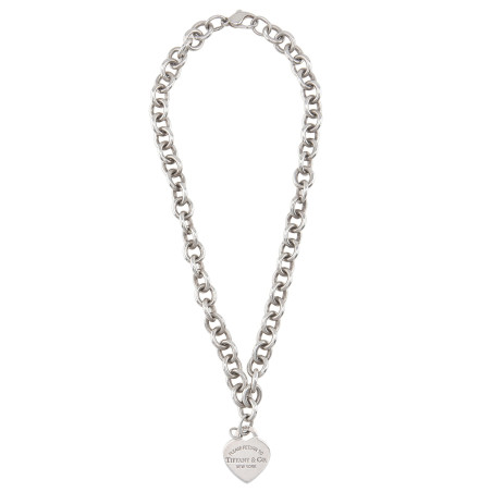 TIFFANY & CO Return to Tiffany Chunky necklace - Pre-loved Designer Second Hand | LUXURYLOVE