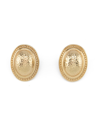 CHRISTIAN DIOR Clips / Ohrringe gold Pre-owned Designer Secondhand Luxurylove
