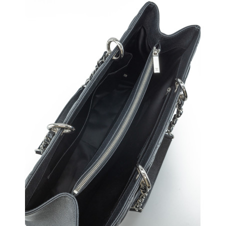CHANEL GST Shopper Bag XL Caviar Leder schwarz Pre-owned Designer Secondhand Luxurylove