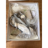 Lana 120 Black Lace T-bar Sandals