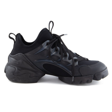 DIOR D-Connect Sneaker schwarz 37 Pre-owned Designer Secondhand Luxurylove