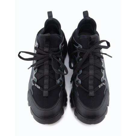 DIOR D-Connect Sneaker schwarz 37 Pre-owned Designer Secondhand Luxurylove