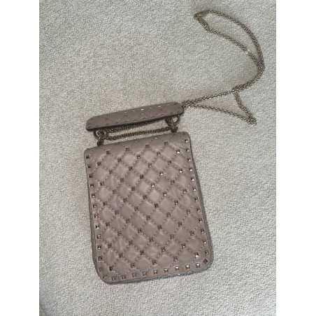 VALENTINO GARAVANI Rockstud Spike Bag rosa Pre-owned Designer Secondhand Luxurylove