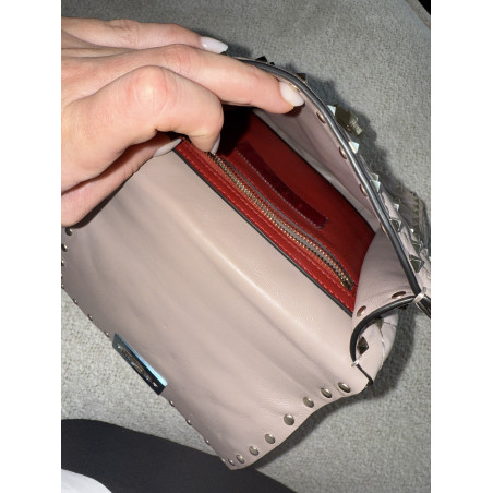 VALENTINO GARAVANI Rockstud Spike Bag rosa Pre-owned Designer Secondhand Luxurylove