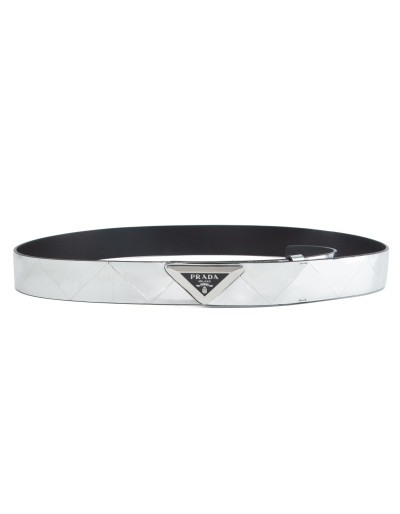 PRADA Triangolo belt Glow Collection - Pre-loved Designer Second Hand | LUXURYLOVE