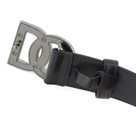 DOLCE & GABBANA DG Rainbow Pearl Logo Belt - Pre-loved Designer Second Hand | LUXURYLOVE