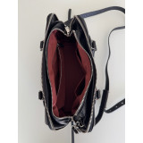 Handbag black/silver