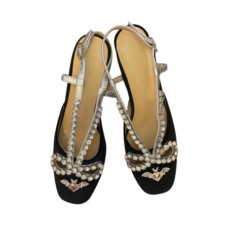 GUCCI Velvet Pumps - Pre-loved Designer Second Hand | LUXURYLOVE