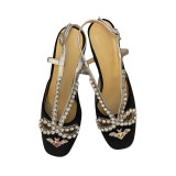 Velvet Pumps
