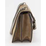 GUCCI Dionysus Bag small Wildleder beige Pre-owned Designer Secondhand Luxurylove