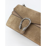 GUCCI Dionysus Bag small Wildleder beige Pre-owned Designer Secondhand Luxurylove