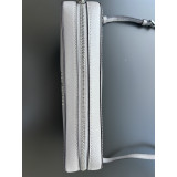 MICHAEL KORS Jet Set Travel Crossbody Bag grau Pre-owned Designer Secondhand Luxurylove