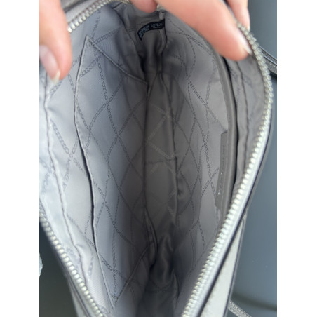 MICHAEL KORS Jet Set Travel Crossbody Bag grau Pre-owned Designer Secondhand Luxurylove