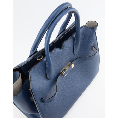 VALEXTRA Milano Two Handles Medium Bag - Pre-loved Designer Second Hand | LUXURYLOVE