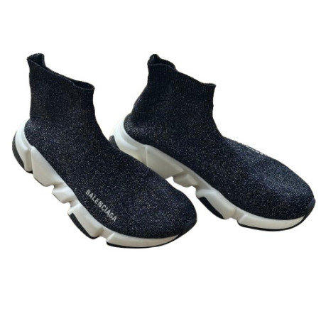 BALENCIAGA Speed Trainer Glitter - Pre-loved Designer Second Hand | LUXURYLOVE