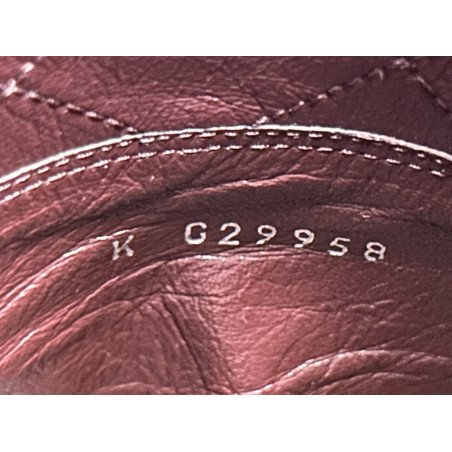 CHANEL hohe Lederstiefel 40 schwarz Pre-owned Designer Secondhand Luxurylove