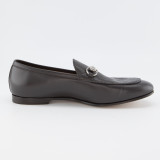 GUCCI Jordaan Horsebit Guccissima Leder braun 44 NEU Pre-owned Designer Secondhand Luxurylove