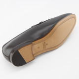 GUCCI Jordaan Horsebit Guccissima Leder braun 44 NEU Pre-owned Designer Secondhand Luxurylove
