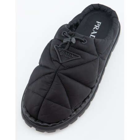 PRADA Raf Simons Nylon Slipper - NEW - Pre-loved Designer Second Hand | LUXURYLOVE