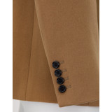 SAINT LAURENT Doppelreihiges Sakko Wolle Camel Herren Pre-owned Designer Secondhand Luxurylove.