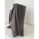 ORICIANI Tasche dunkel graues Kalbsleder Pre-owned Designer Secondhand Luxurylove 