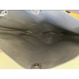 ORICIANI Tasche dunkel graues Kalbsleder Pre-owned Designer Secondhand Luxurylove 