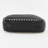 VALENTINO GARAVANI Rockstud Crossbody Bag schwarz Pre-owned Designer Secondhand Luxurylove