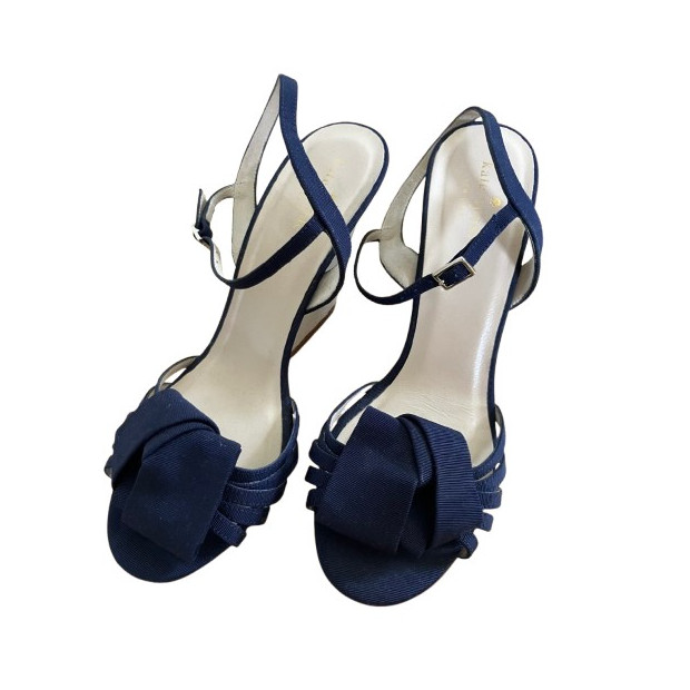 KATE SPADE Iberis Bow Sandalette 38 Pre-owned Secondhand Luxurylove