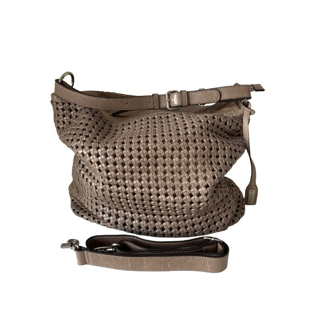  Shoulder bag with braided pattern - Pre-loved Designer Second Hand | LUXURYLOVE