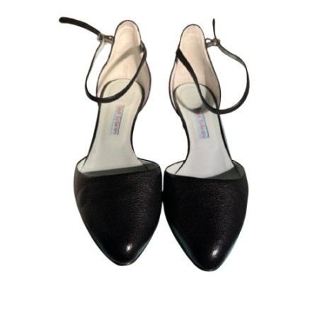 STEFI TALMAN Black dance chip shoes - Pre-loved Designer Second Hand | LUXURYLOVE