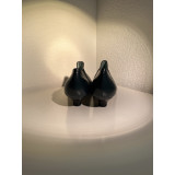 STEFI TALMAN Stiefeletten Petrol Leder 38.5 Pre-owned Designer Secondhand Luxurylove