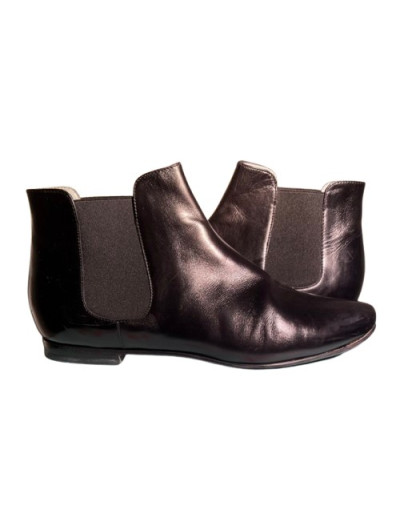 STEFI TALMAN Ankle boots black low - Pre-loved Designer Second Hand | LUXURYLOVE