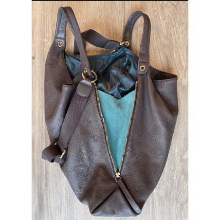 FURLA Handbag dark brown - Pre-loved Designer Second Hand | LUXURYLOVE